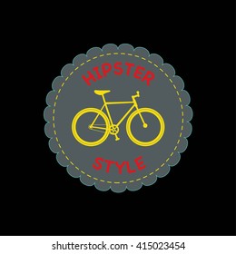 Label of the Hipster Style Elements