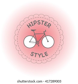 Label of the Hipster Style Elements