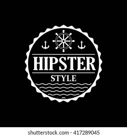 Label of the Hipster Style Elements