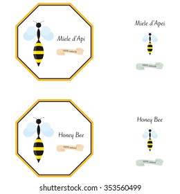 Label for honey