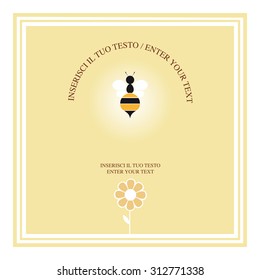 Label for honey bee
