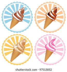 label ice cream