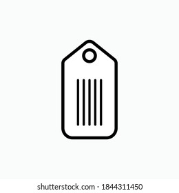 Label Icon. Brand, Pricing Symbol - Vector. 