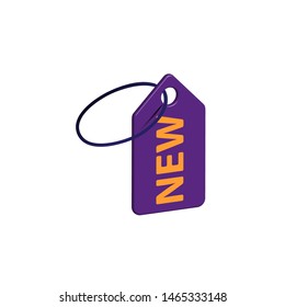 label icon, illustration design template