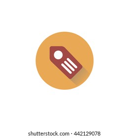 Label icon illustration - stock vector