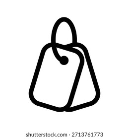 Icono de etiqueta ilustración Vector diseño Plantilla