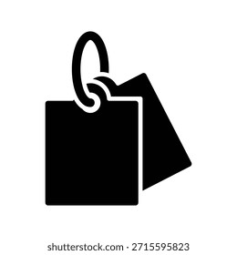 Label icon illustration vector design template