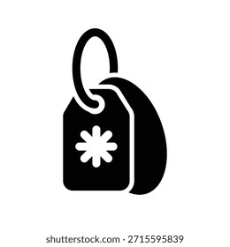 Label icon illustration vector design template