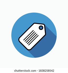 Icono de etiqueta. Símbolo de precios - Vector. 
