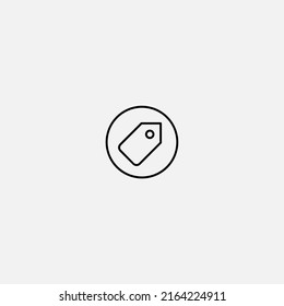 Label icon sign vector,Symbol, logo illustration for web and mobile