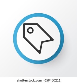 Label Icon Symbol. Premium Quality Isolated Price Stamp Element In Trendy Style.