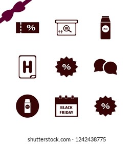 label icon. label vector icons set discount tag, sale ticket, speech bubbles and hospital sign