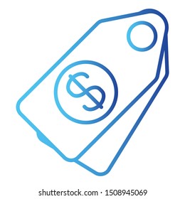 Label Icon, Vector Illustration, Business Outline
