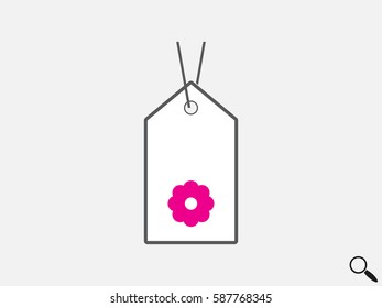 label, icon, vector illustration eps10