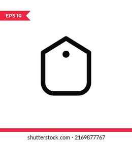Label icon vector. Tag sign