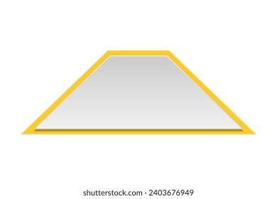 Label Infographic design templates geometry. Vector illustration.