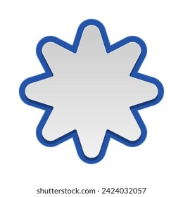 Label Infographic design templates geometry. Vector illustration.