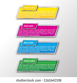 label information full color