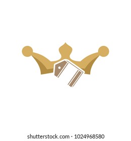 Label King Logo Icon Design