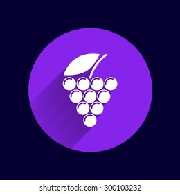 Label, logo design winery wine grape premium.