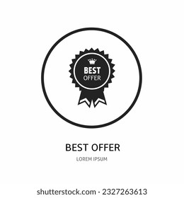 Label logo. Label icon for business. Stock vector.