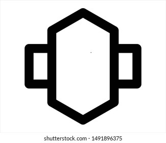label, logo, sticker line icon - vector