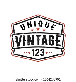 Label logo vintage style minimalist design for product food and drink, cafe restaurant modern classic, brand identity design.
