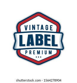 Label logo vintage style minimalist design for product food and drink, cafe restaurant modern classic, brand identity design.
