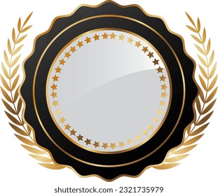 Label loop background for inserting your text, elegant design. vector illustration