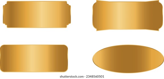 Label loop background for inserting your text, elegant design. vector illustration