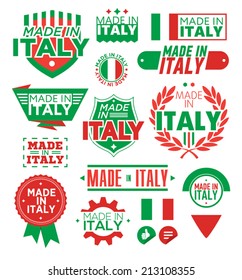Label Made in Italy