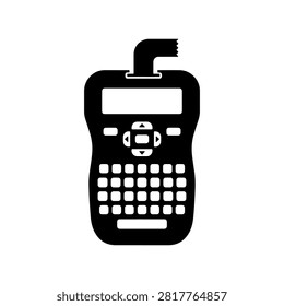 Label Maker Office Equipment Vector Icon