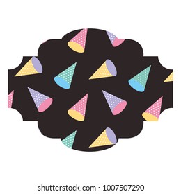 label memphis geometric figures abstract design