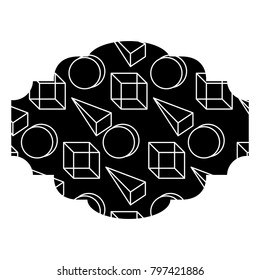 label memphis pattern decoration fashion abstract