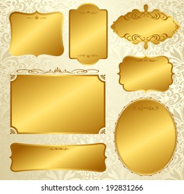 Label message card ribbon