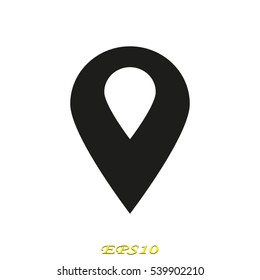 label navigation, icon, vector illustration EPS 10