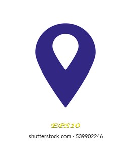 label navigation, icon, vector illustration EPS 10