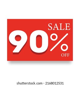 Label number, price reduction, red

discount red circle label, sticker, tag, sign and icon banner business concept .