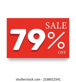 Label number, price reduction, red

discount red circle label, sticker, tag, sign and icon banner business concept .
