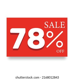 Label number, price reduction, red

discount red circle label, sticker, tag, sign and icon banner business concept .