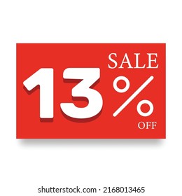 Label number, price reduction, red

discount red circle label, sticker, tag, sign and icon banner business concept .