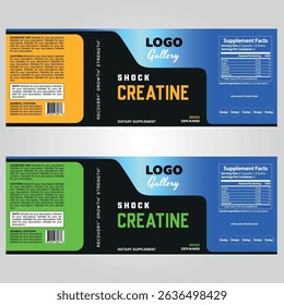 Label for Nutritional Supplement V7