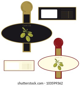 Label for olive oil