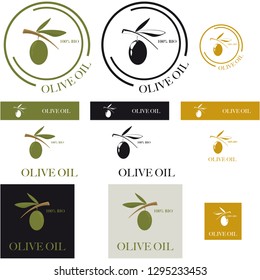 Label for olive oil