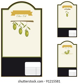 Label for Olive Oil