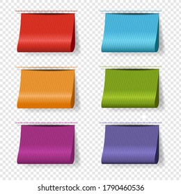 Label On Clothes Set Isolated Transparent Background With Gradient Mesh, Vector Illustration