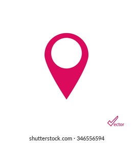 the label on the map icon
