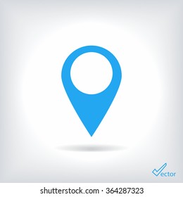 the label on the map icon