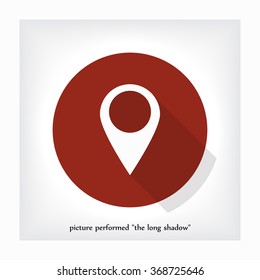 the label on the map icon