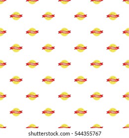 Label perfect choice pattern. Cartoon illustration of label perfect choice vector pattern for web